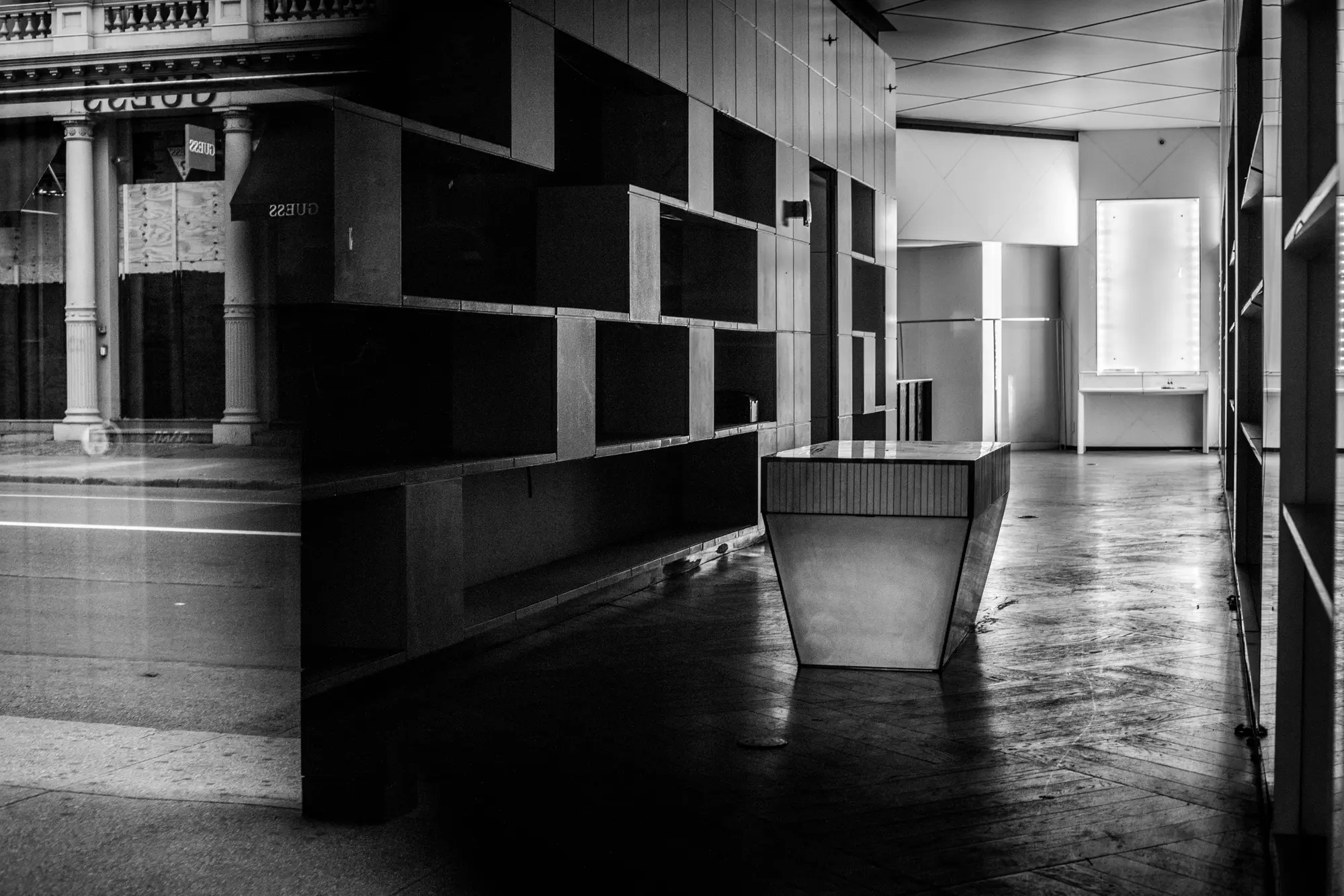 Empty store on Broadway